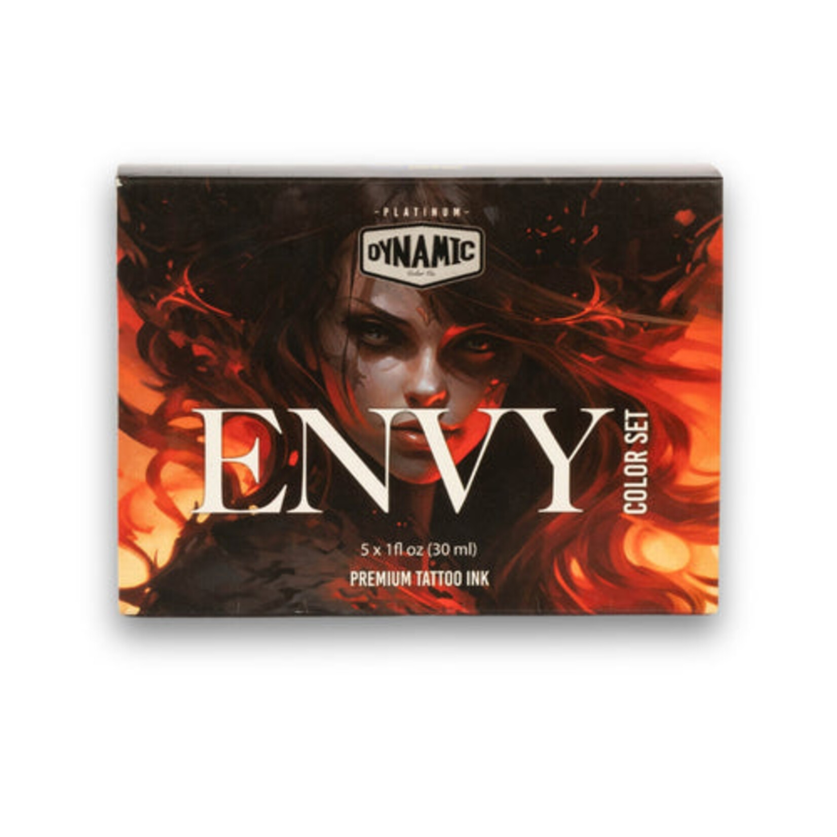 DYNAMIC INK PLATINUM ENVY 1OZ 5 BOTTLE COLOR SET