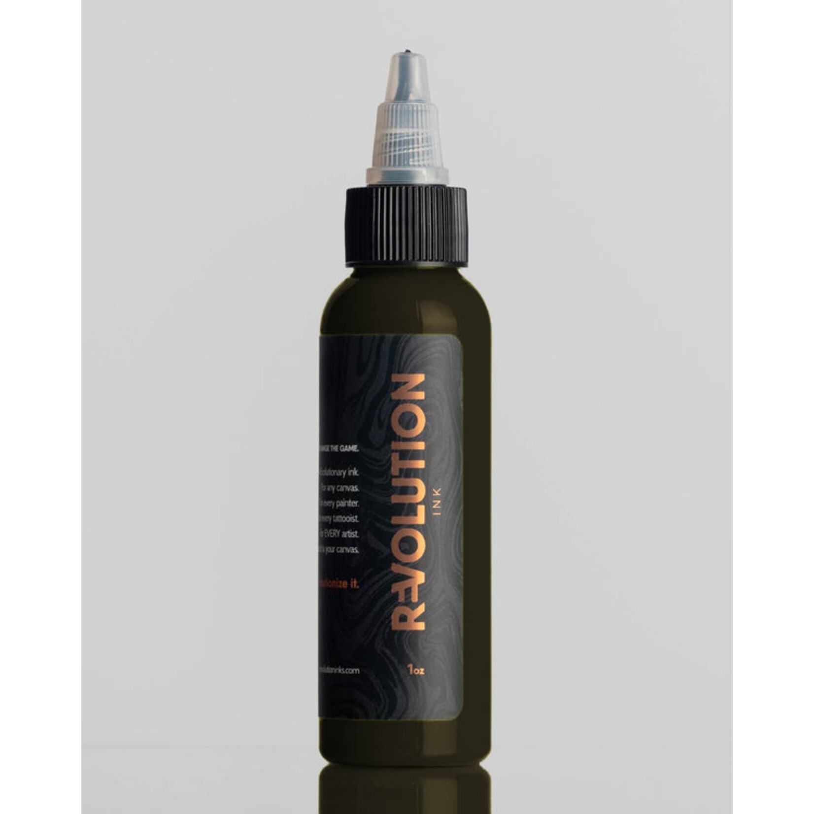 REVOLUTION INK DARK OLIVE 1OZ