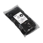 DYNAREX BLACK RUBBER BANDS - 1LB BAG