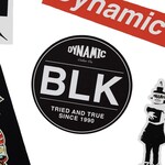 DYNAMIC INK BLK STICKER