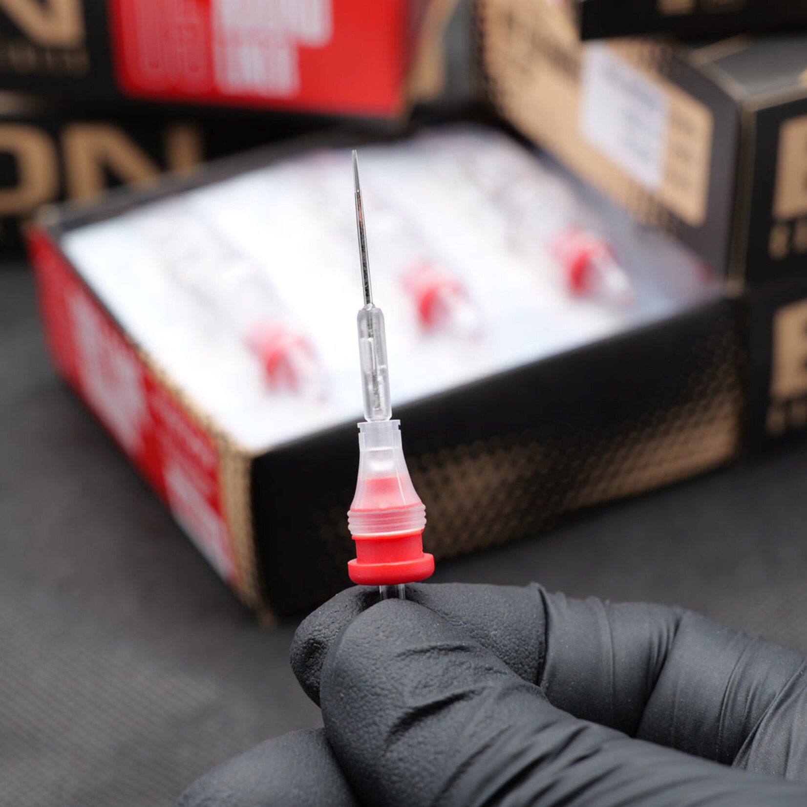 EIKON CARTRIDGES - HOLLOW ROUND LINERS LONG TAPER 0.35MM