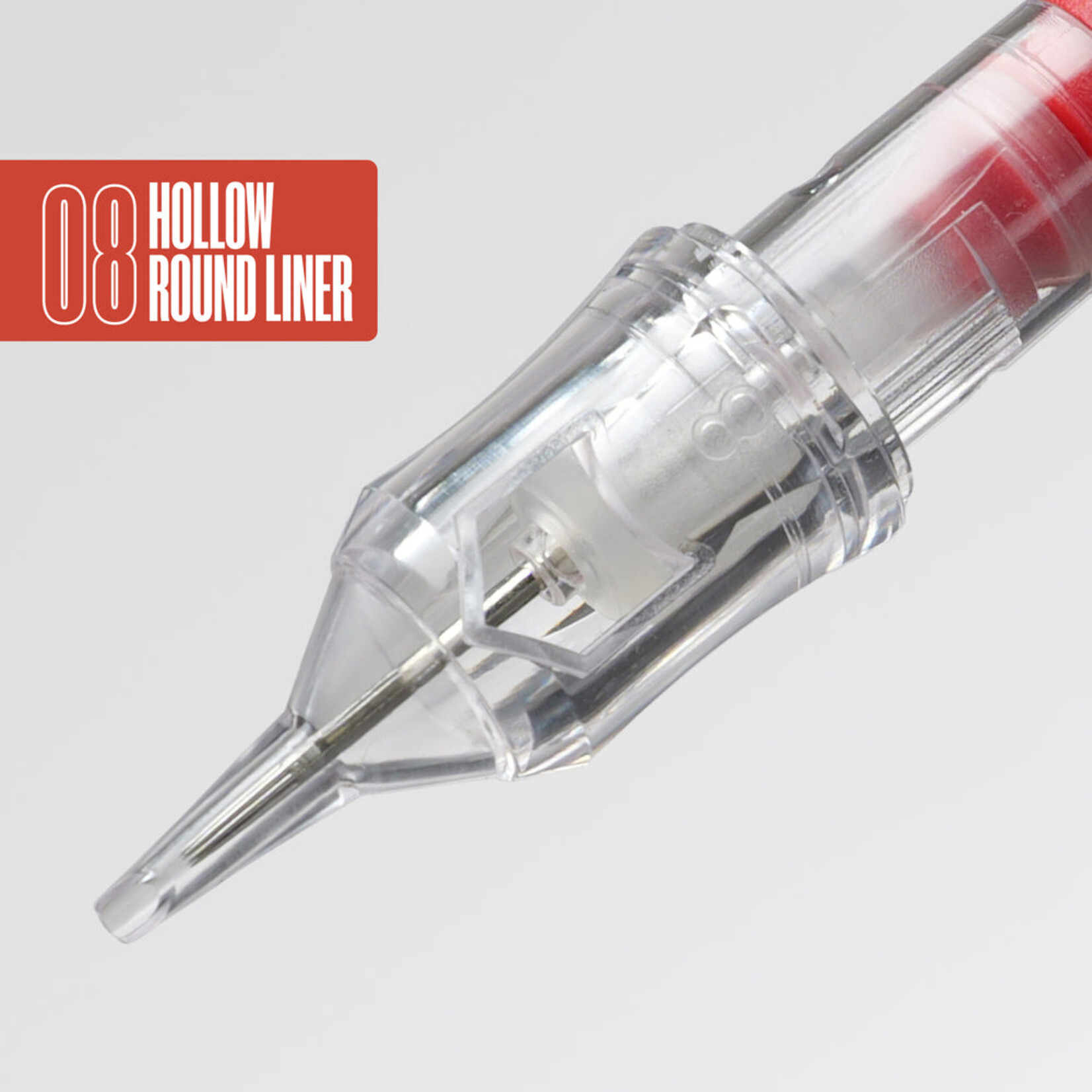 EIKON CARTRIDGES - HOLLOW ROUND LINERS LONG TAPER 0.35MM