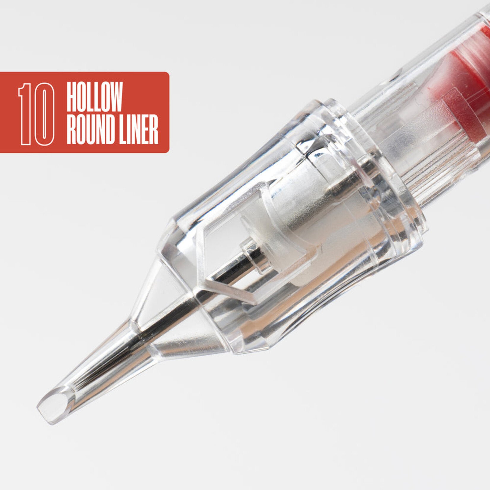 EIKON CARTRIDGES - HOLLOW ROUND LINERS LONG TAPER 0.35MM