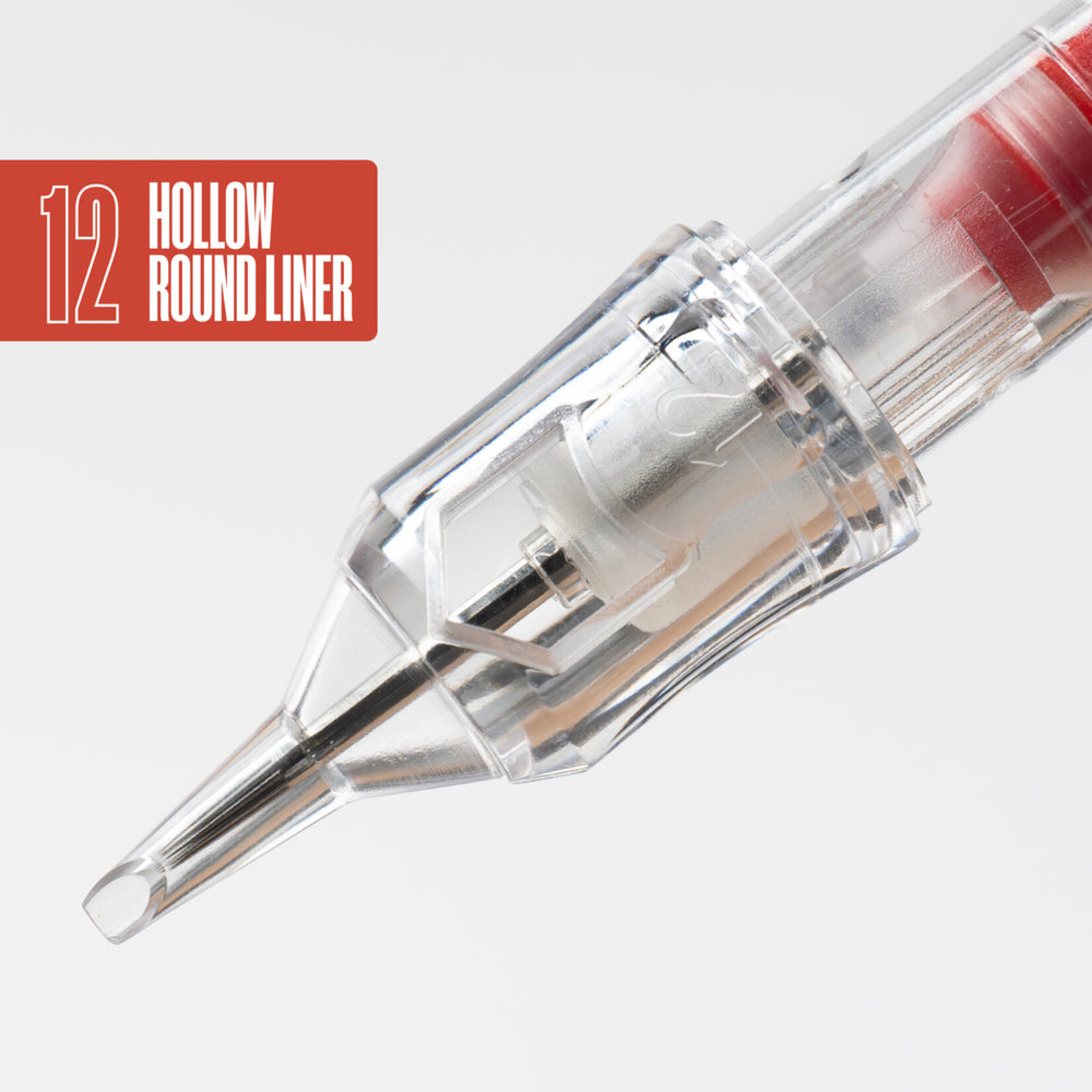 EIKON CARTRIDGES - HOLLOW ROUND LINERS LONG TAPER 0.35MM