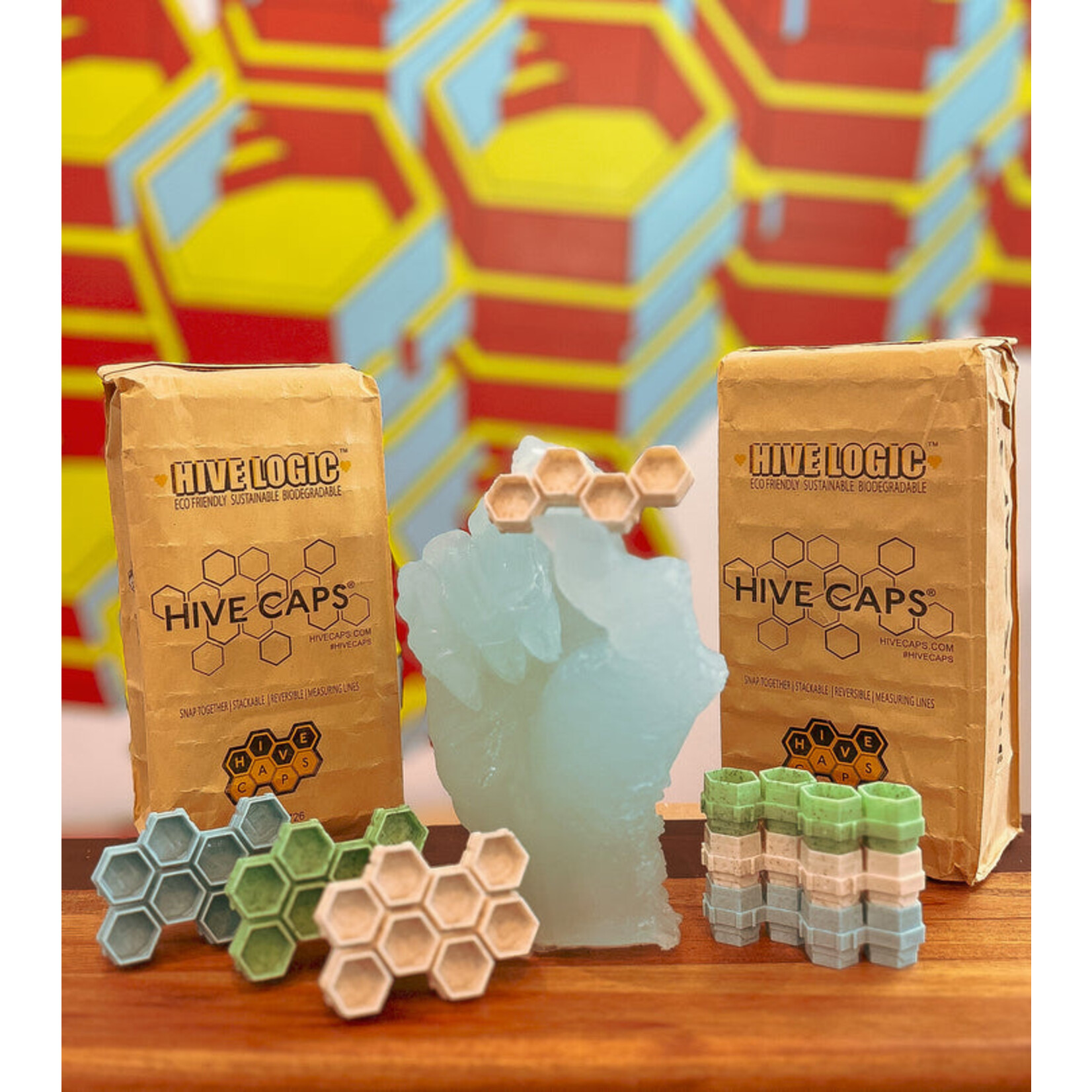 HIVE CAPS ECO LOGIC HIVE CAPS LEAFY BUZZ (GREEN)