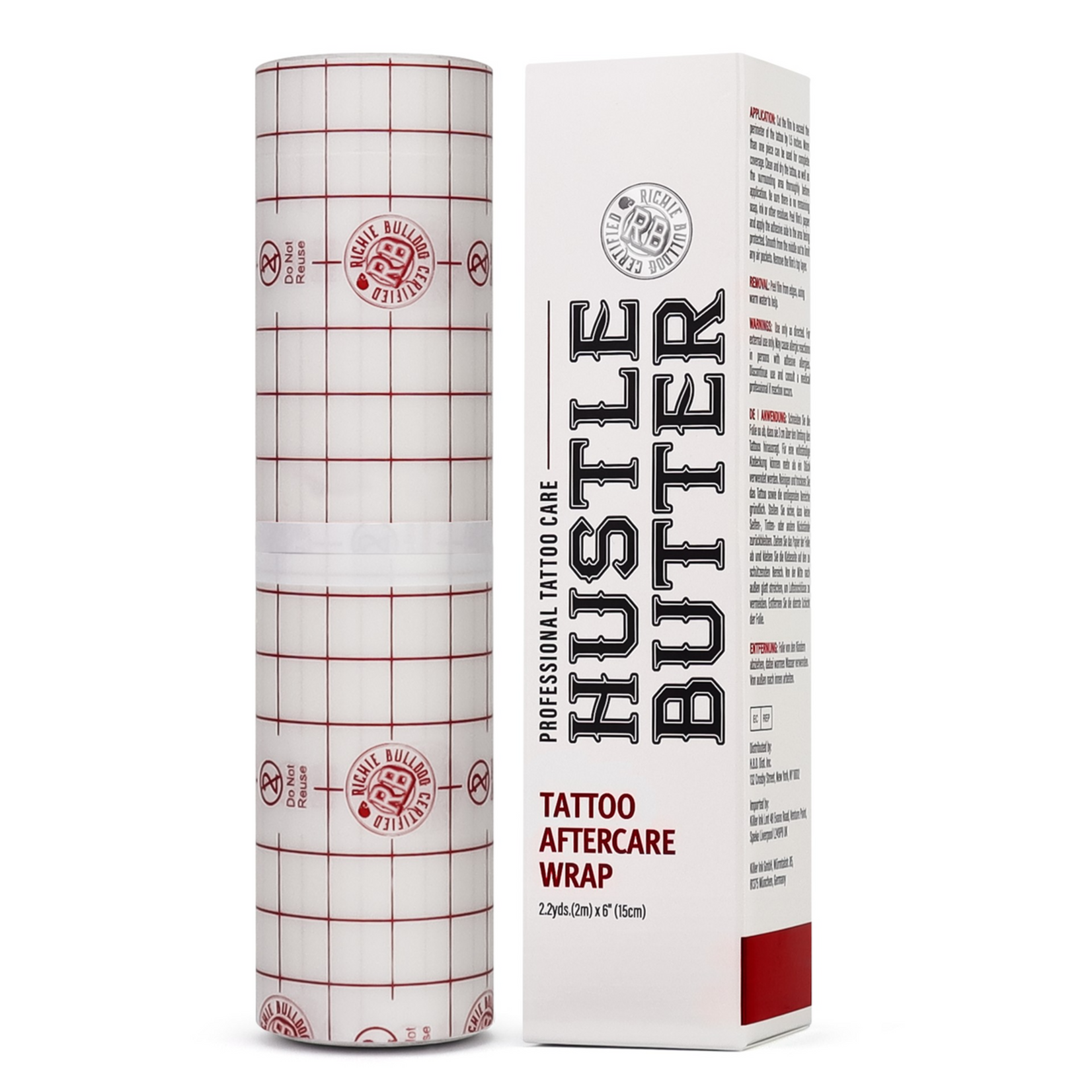 HUSTLE BUTTER TATTOO AFTERCARE WRAP