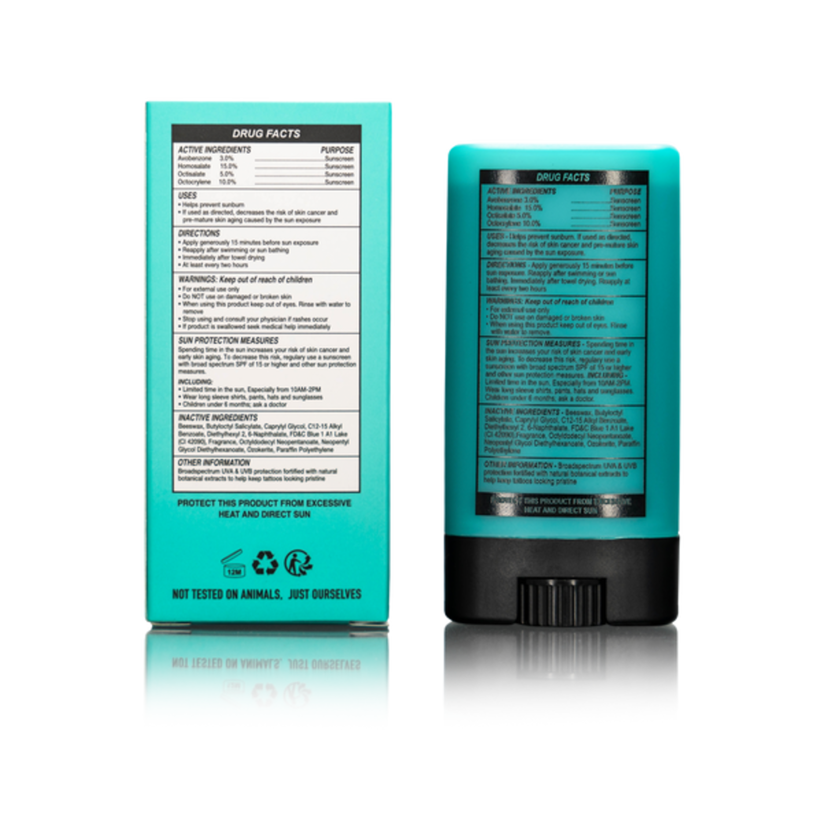 INKEEZE HI-DEFINITION TATTOO SUNSCREEN STICK SPF 50 – 0.5oz