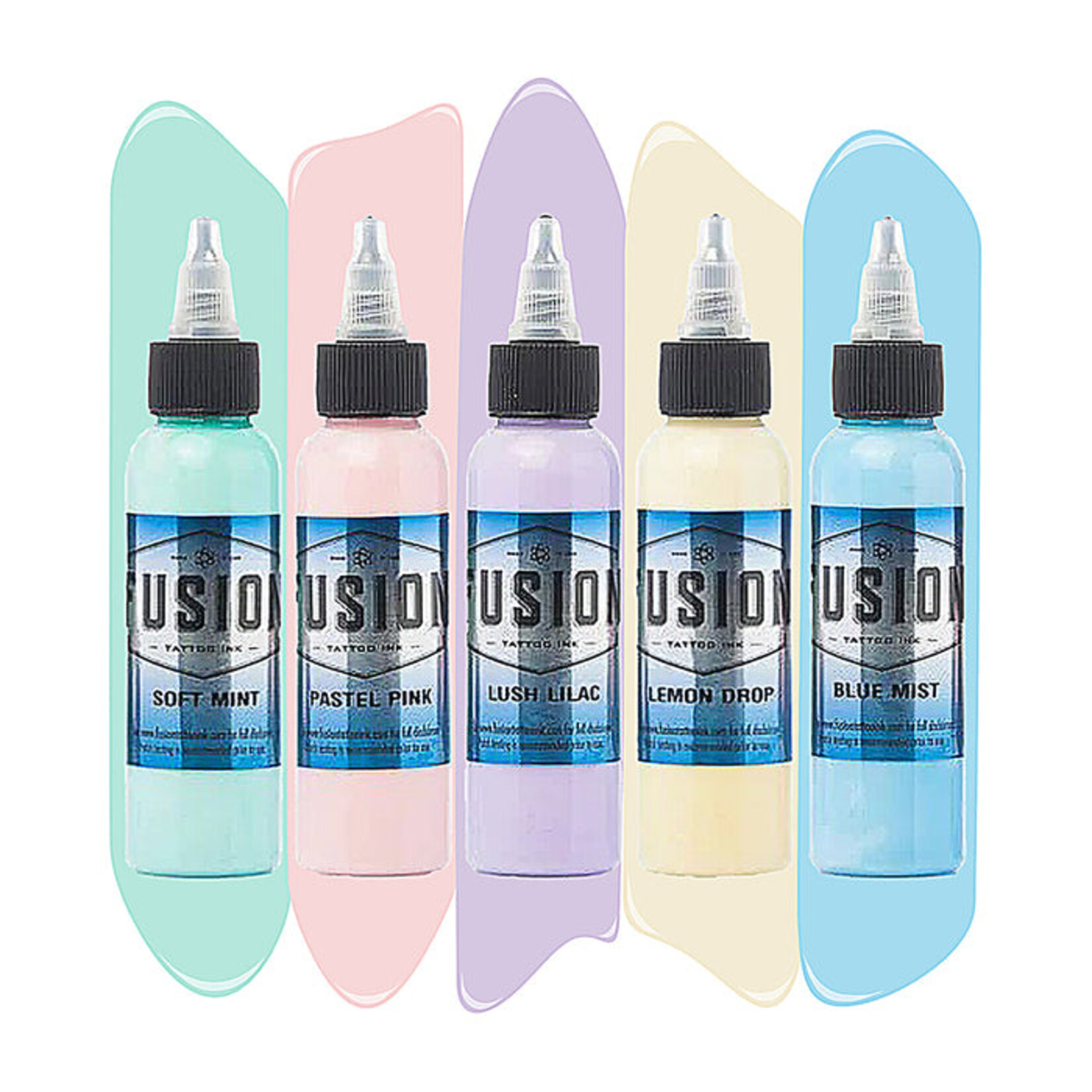 FUSION INK -  PASTEL 5 COLOUR SET 1oz