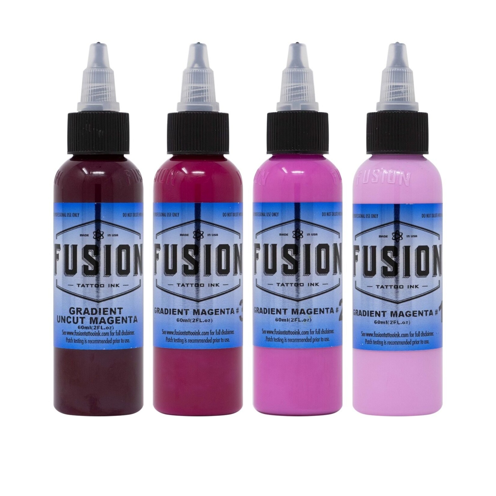 FUSION INK - GRADIENT MAGENTA 4 PACK 1oz