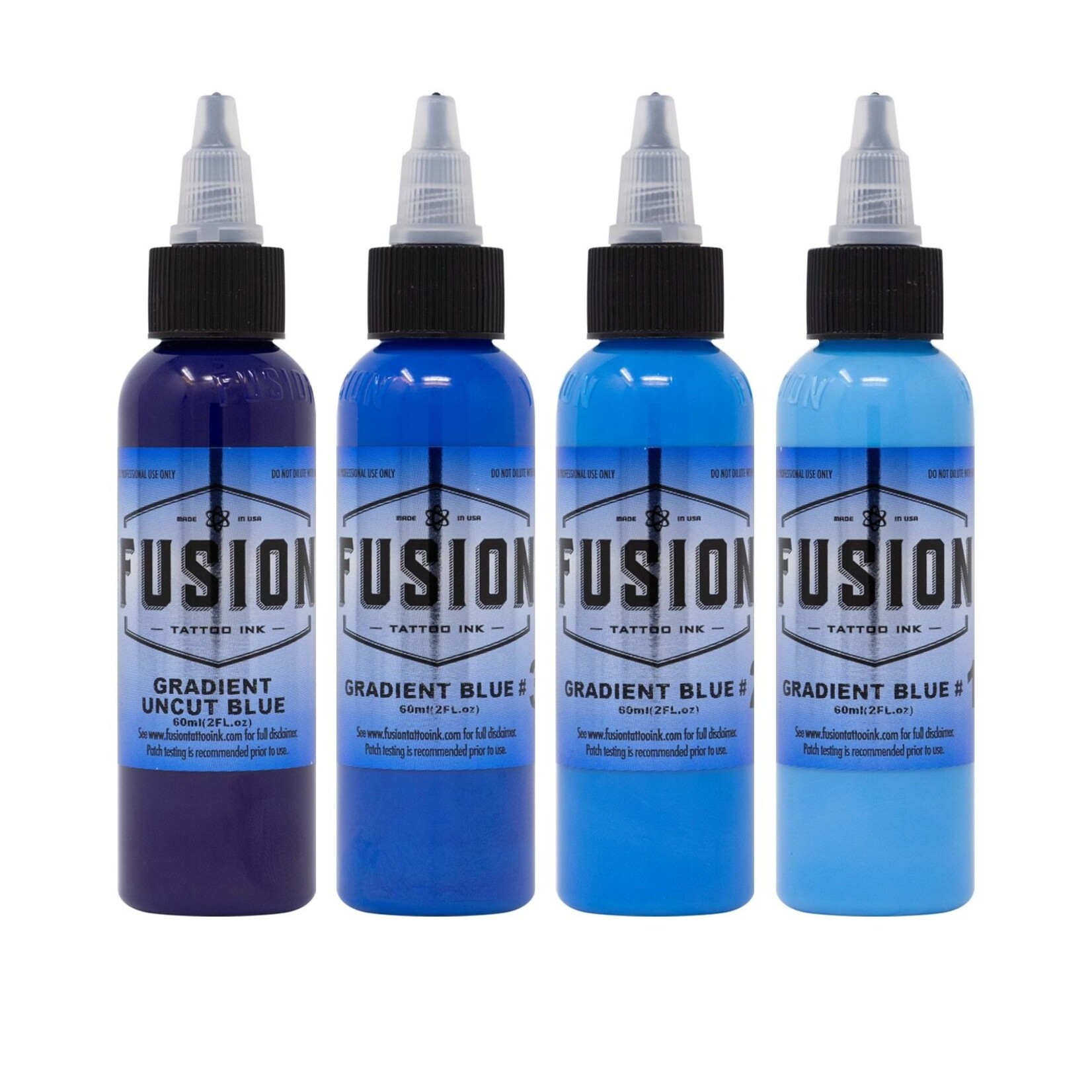 FUSION INK - GRADIENT BLUE 4 PACK 1oz