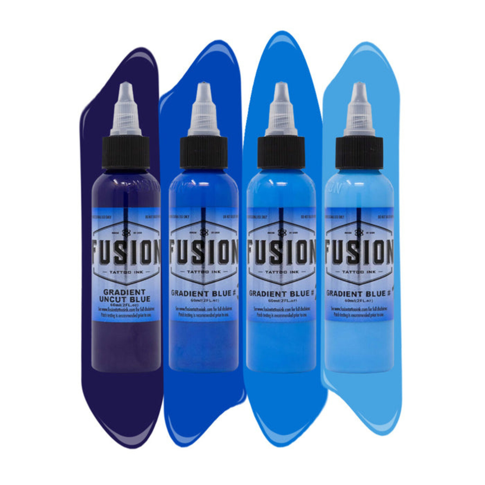 FUSION INK - GRADIENT BLUE 4 PACK 1oz