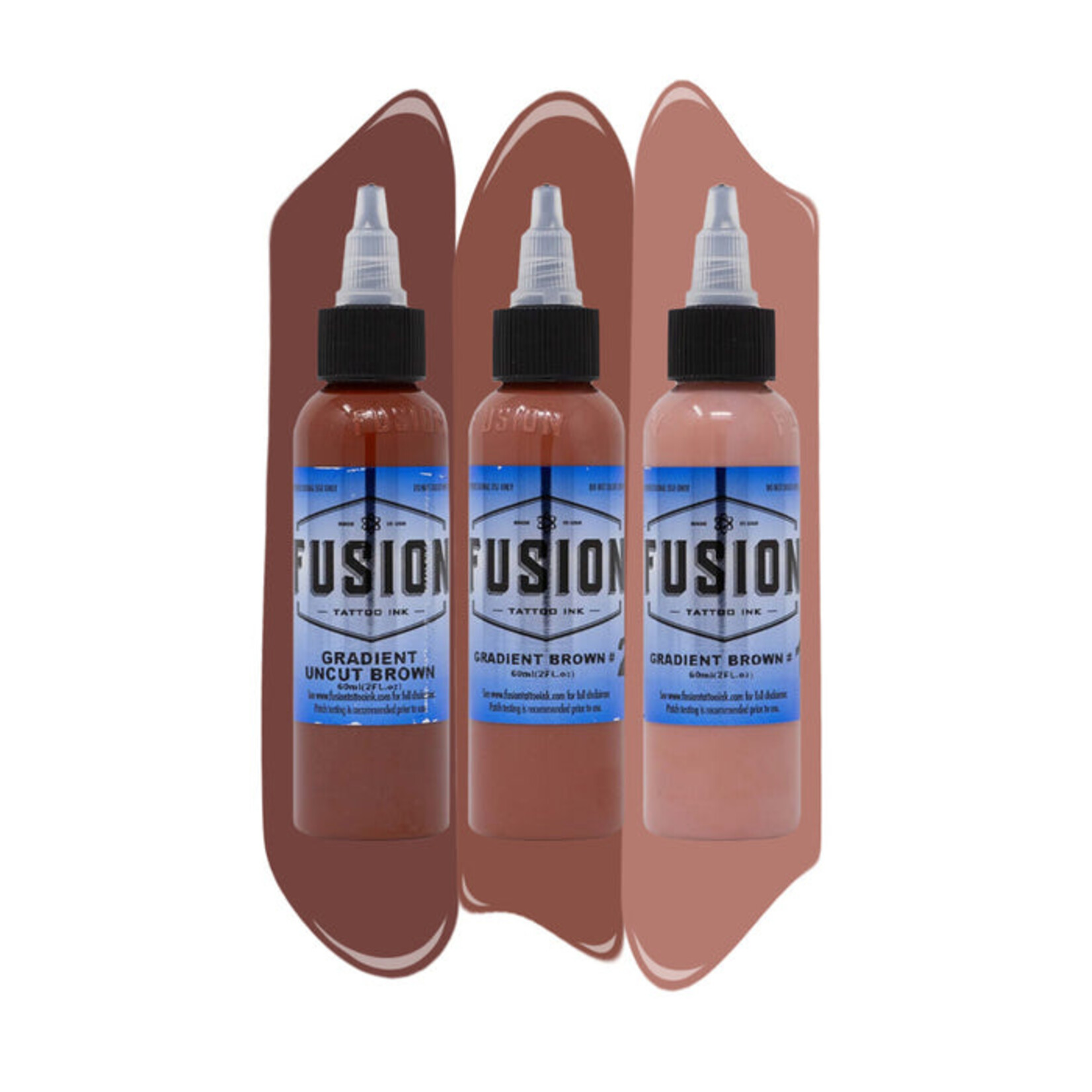 FUSION INK - GRADIENT BROWN 3 PACK - 1oz