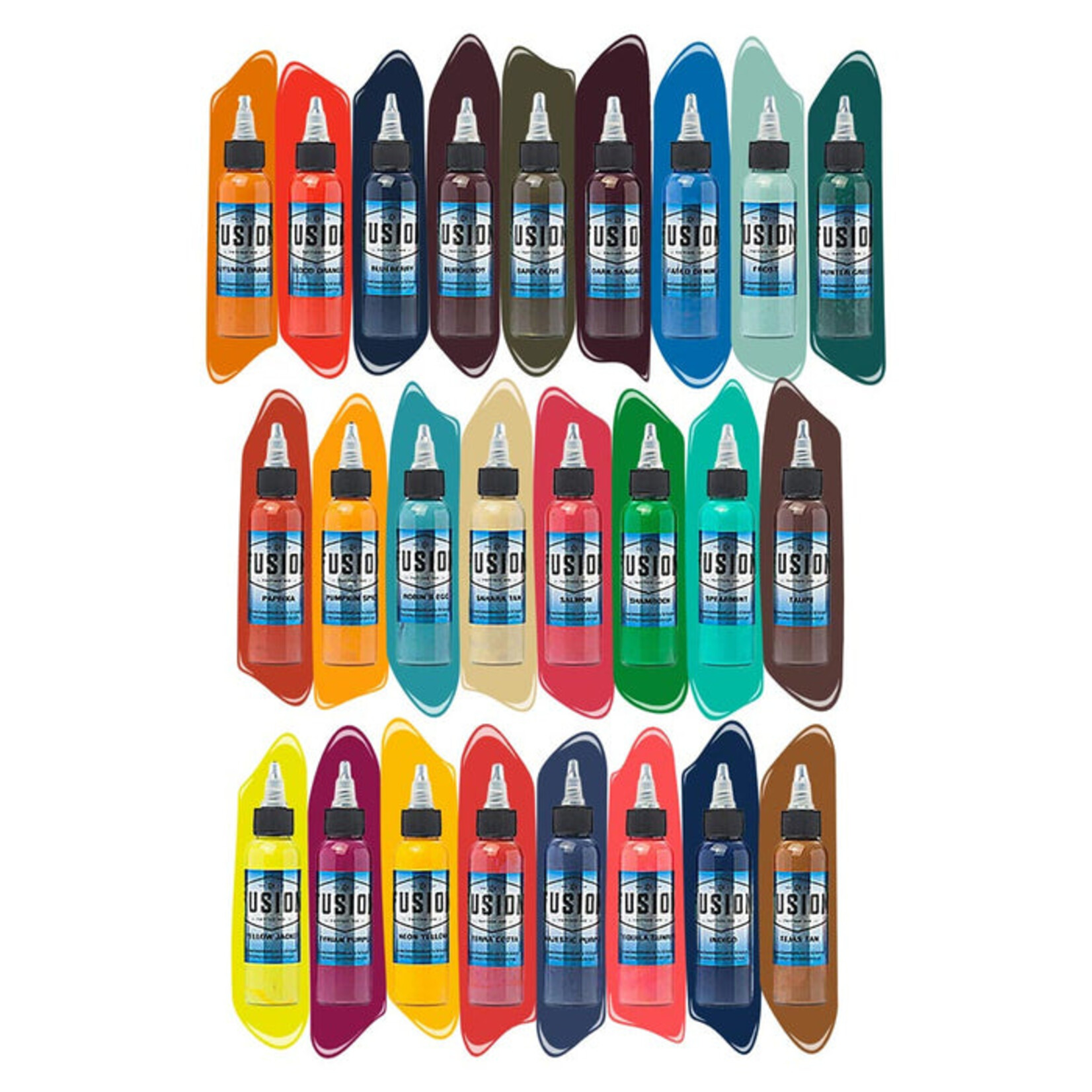 FUSION INK - 25 COLOUR INK SET - 1oz