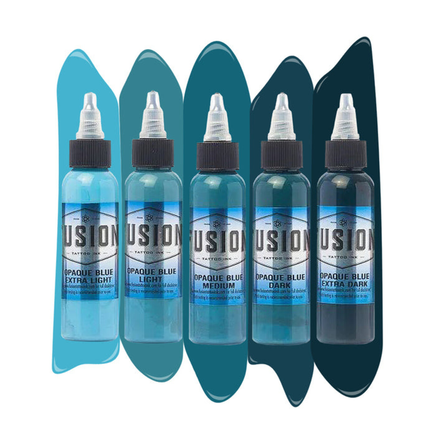FUSION INK - OPAQUE BLUE SET 5 PACK