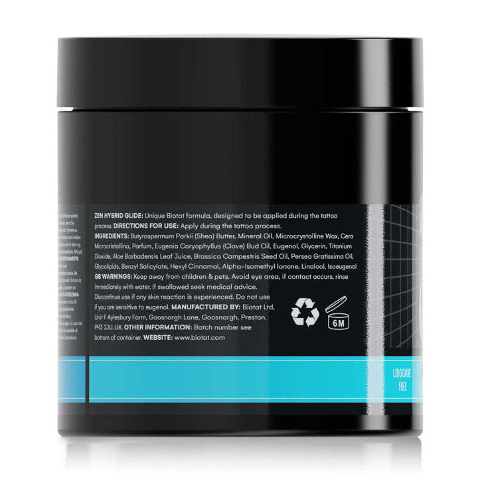 BIOTAT NUMBING HYBRID GLIDE - ZEN FRAGRANCE