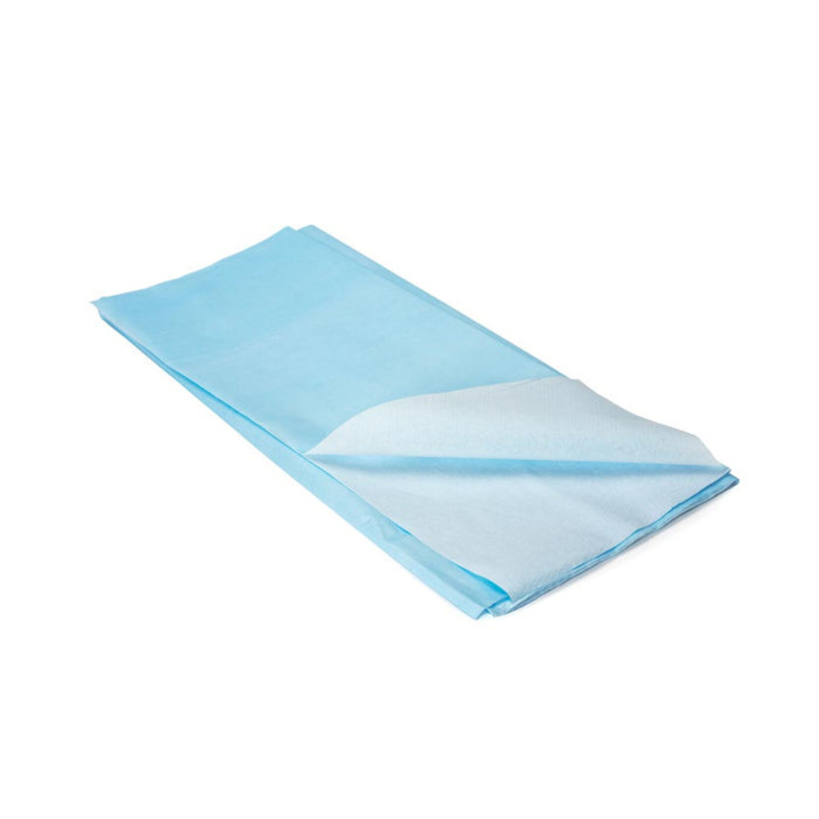 SAFERLY DRAPE SHEETS BLUE (40"X60") DISPOSABLE PKG OF 10