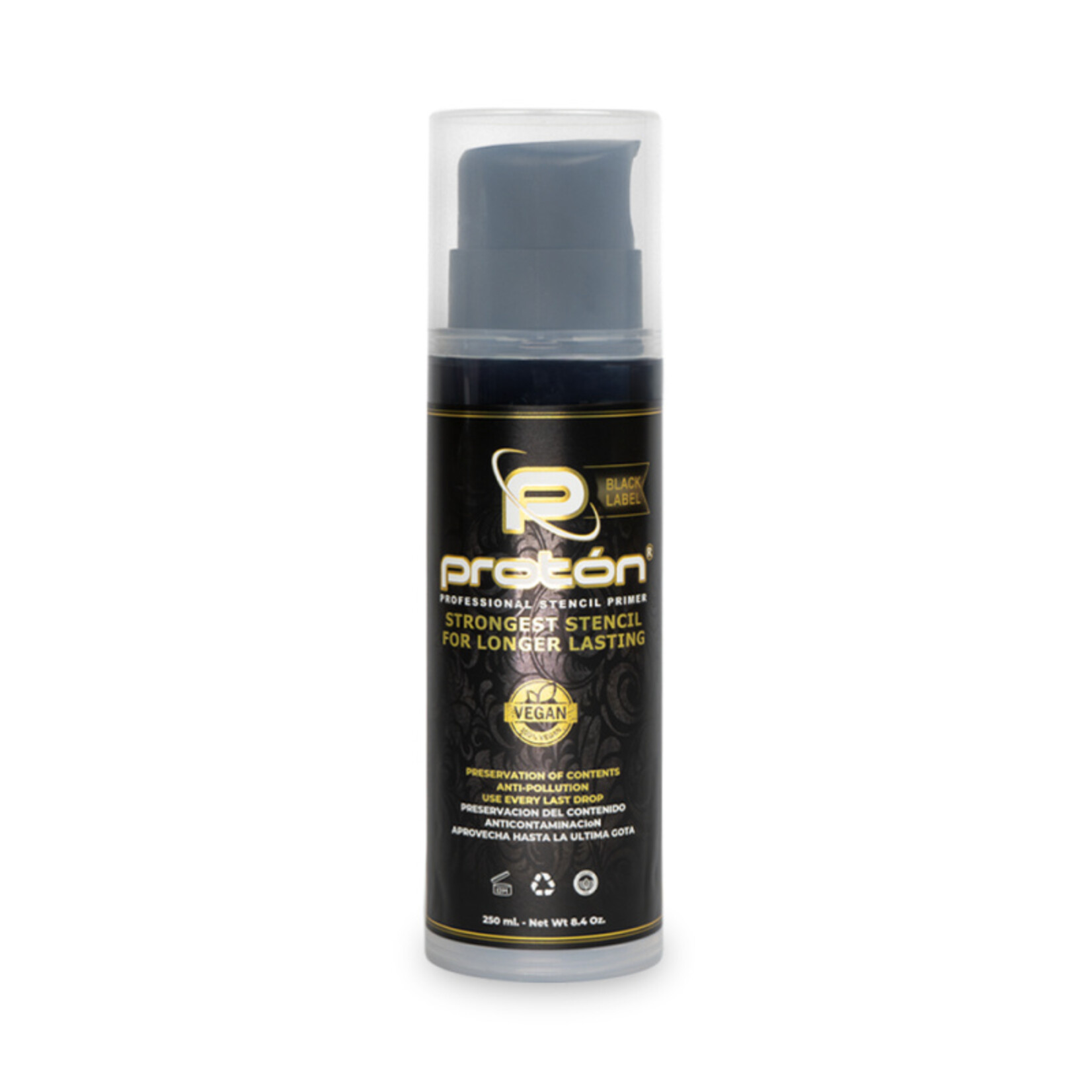PROTON PROFESSIONAL AIRLESS SYSTEM STENCIL PRIMER BLACK LABEL 250ml