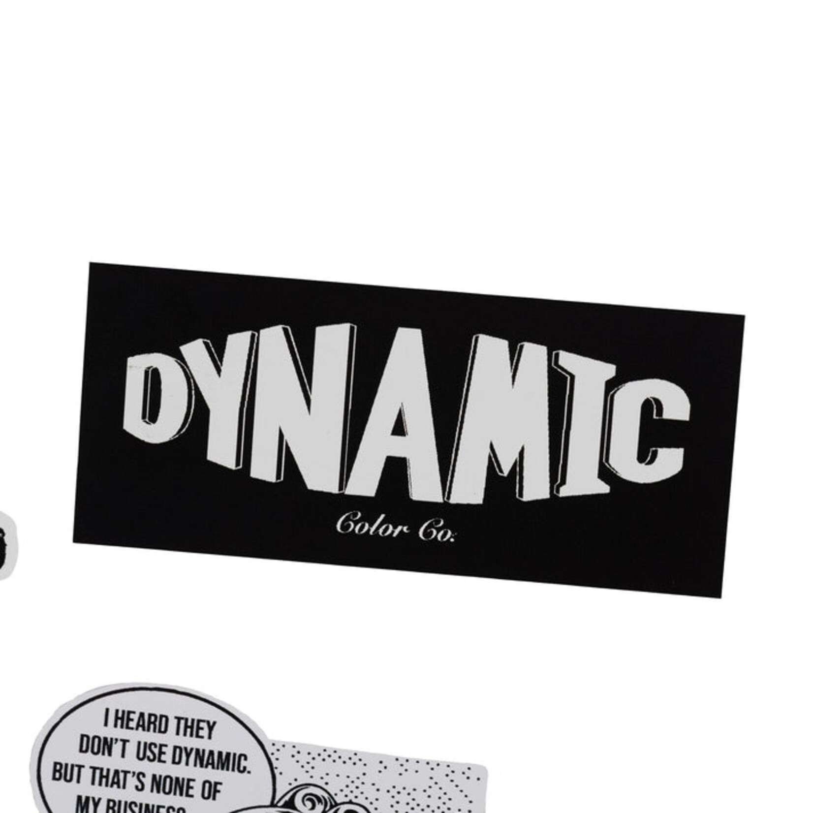 DYNAMIC INK BLACK LOGO STICKER