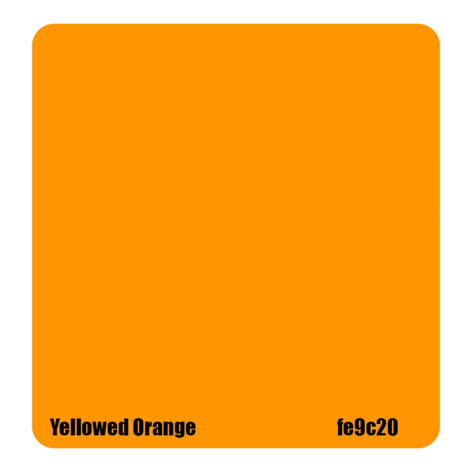 INDUSTRY INKS YELLOWED ORANGE - 1OZ