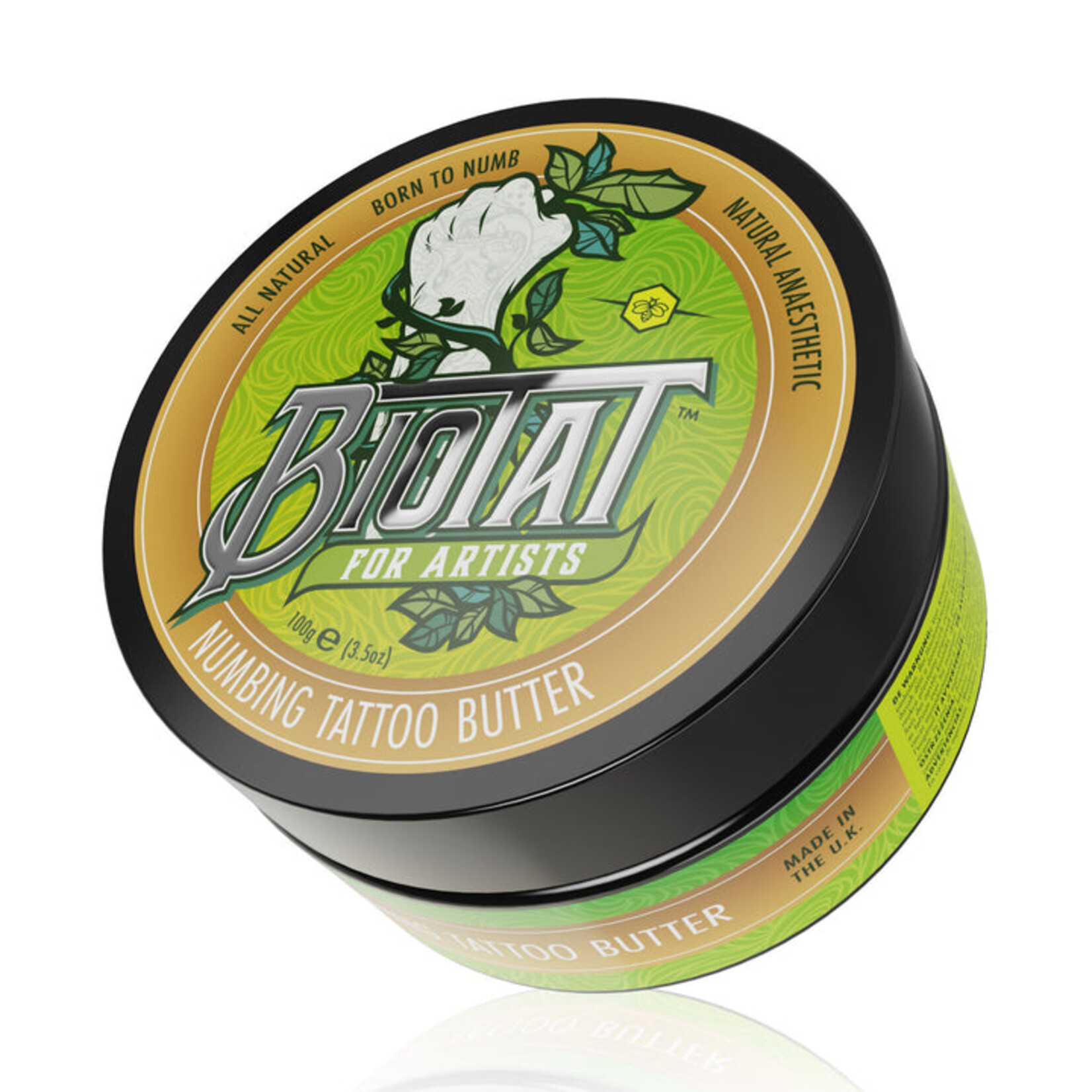 BIOTAT NATURAL NUMBING TATTOO BUTTER