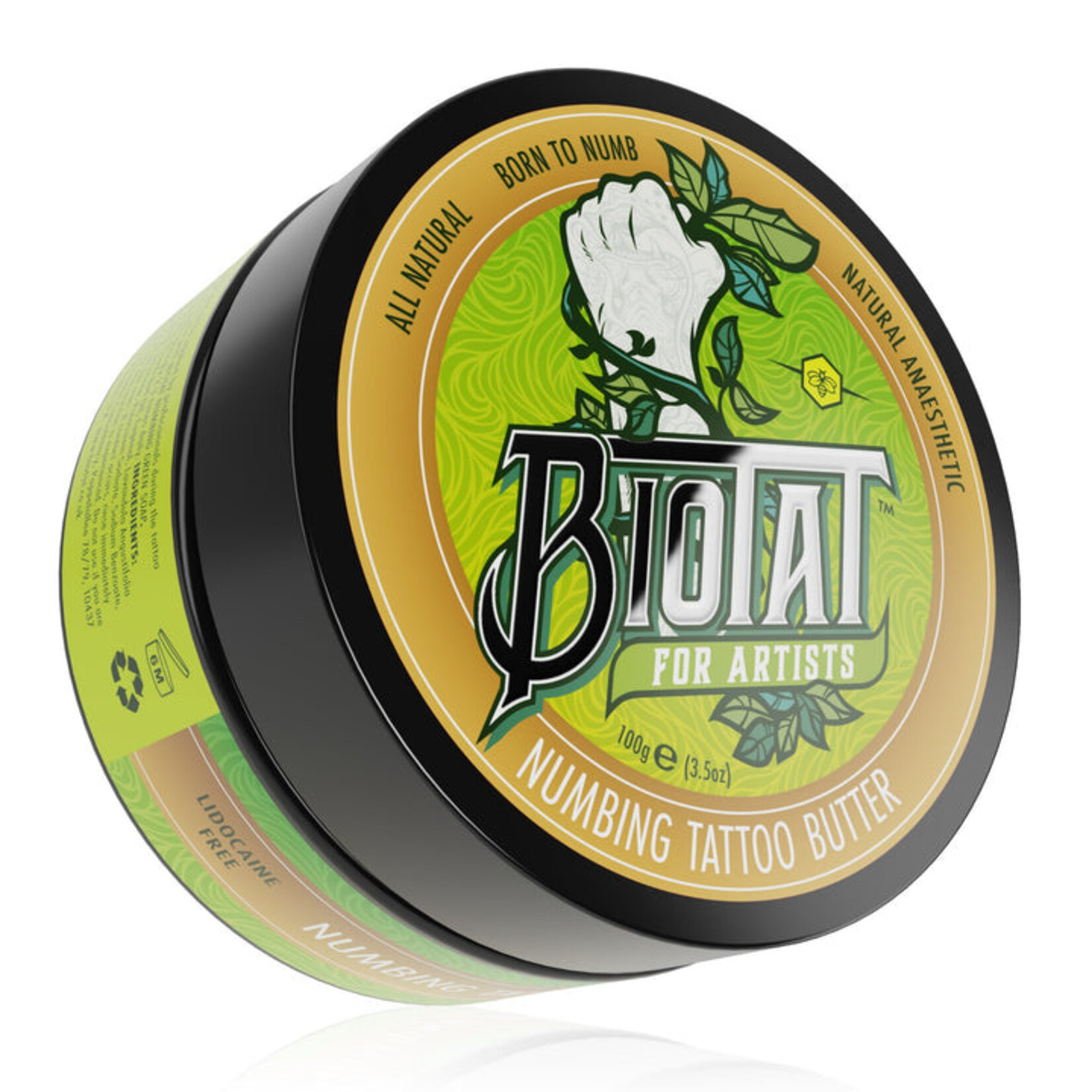 BIOTAT NATURAL NUMBING TATTOO BUTTER