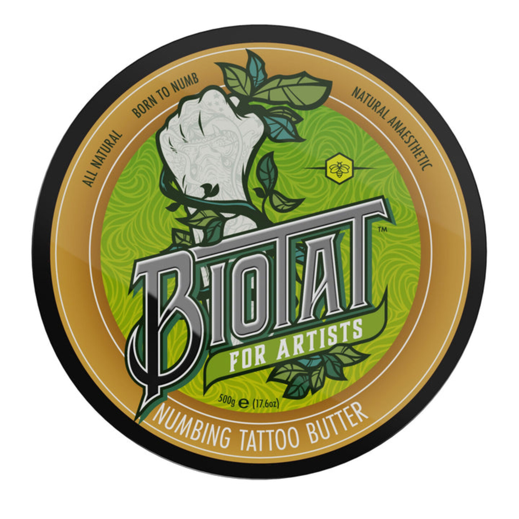 BIOTAT NATURAL NUMBING TATTOO BUTTER