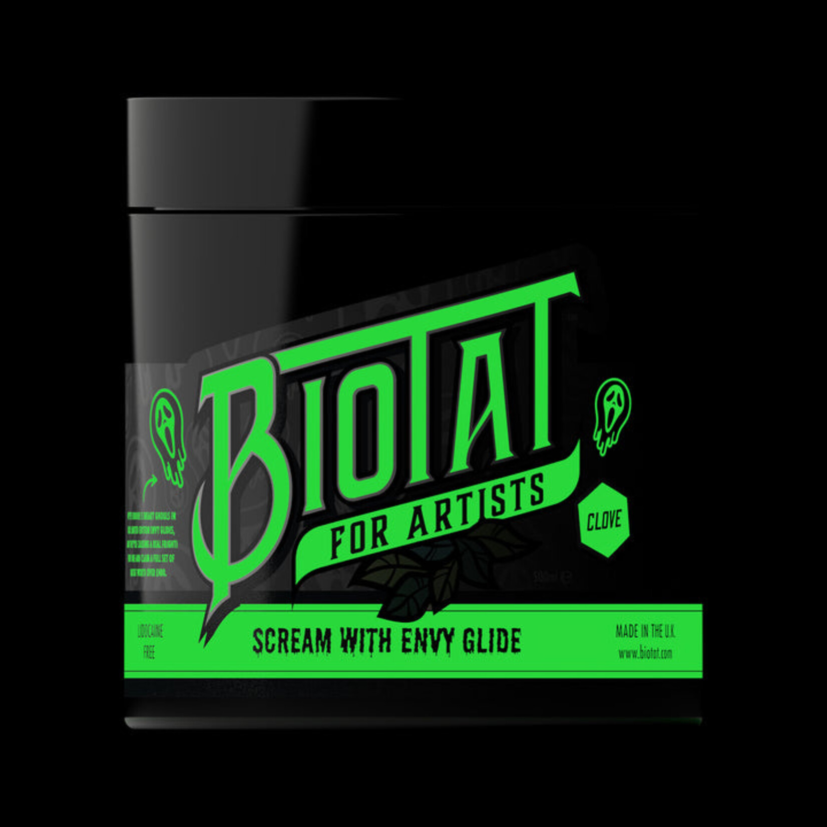BIOTAT SCREAM WITH ENVY - GLOW IN THE DARK PACKAGING