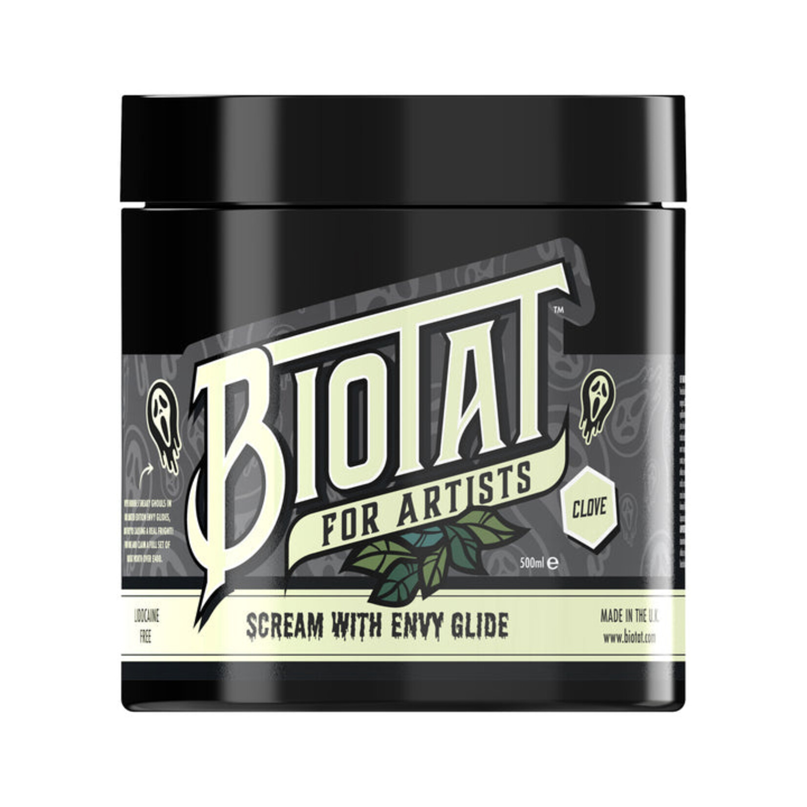 BIOTAT SCREAM WITH ENVY - GLOW IN THE DARK PACKAGING