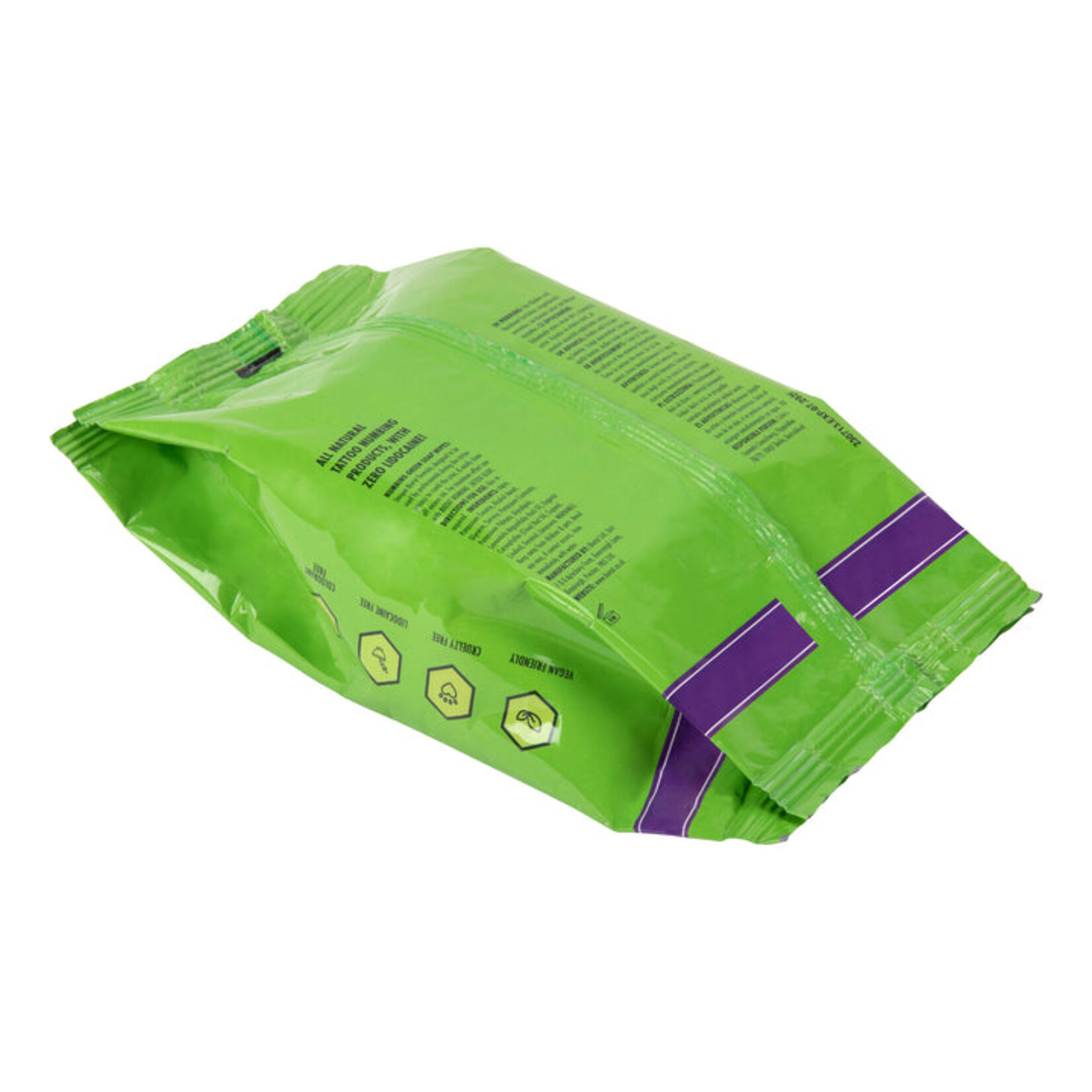 BIOTAT NUMBING GREEN SOAP WIPES