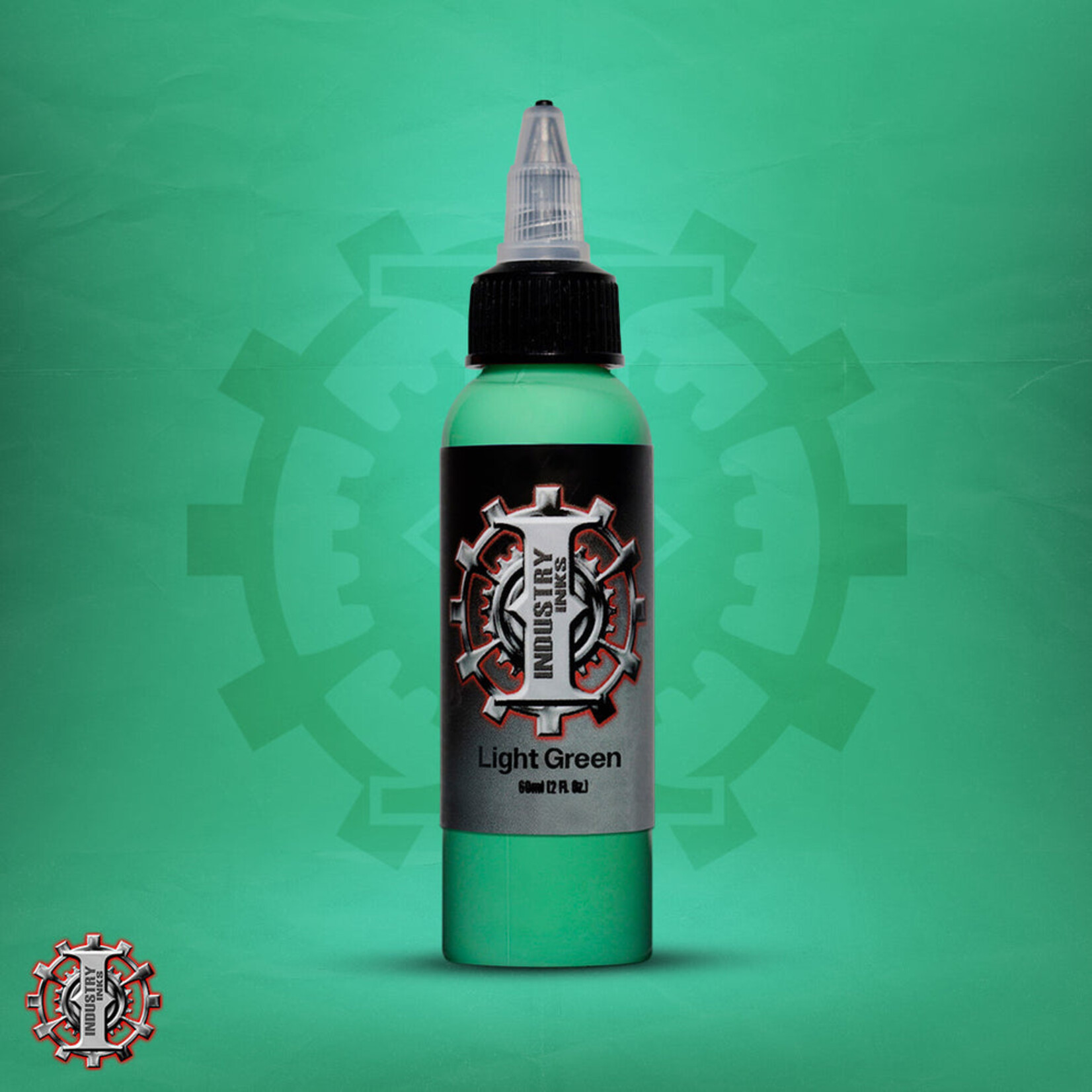INDUSTRY INKS LIGHT GREEN - 1OZ