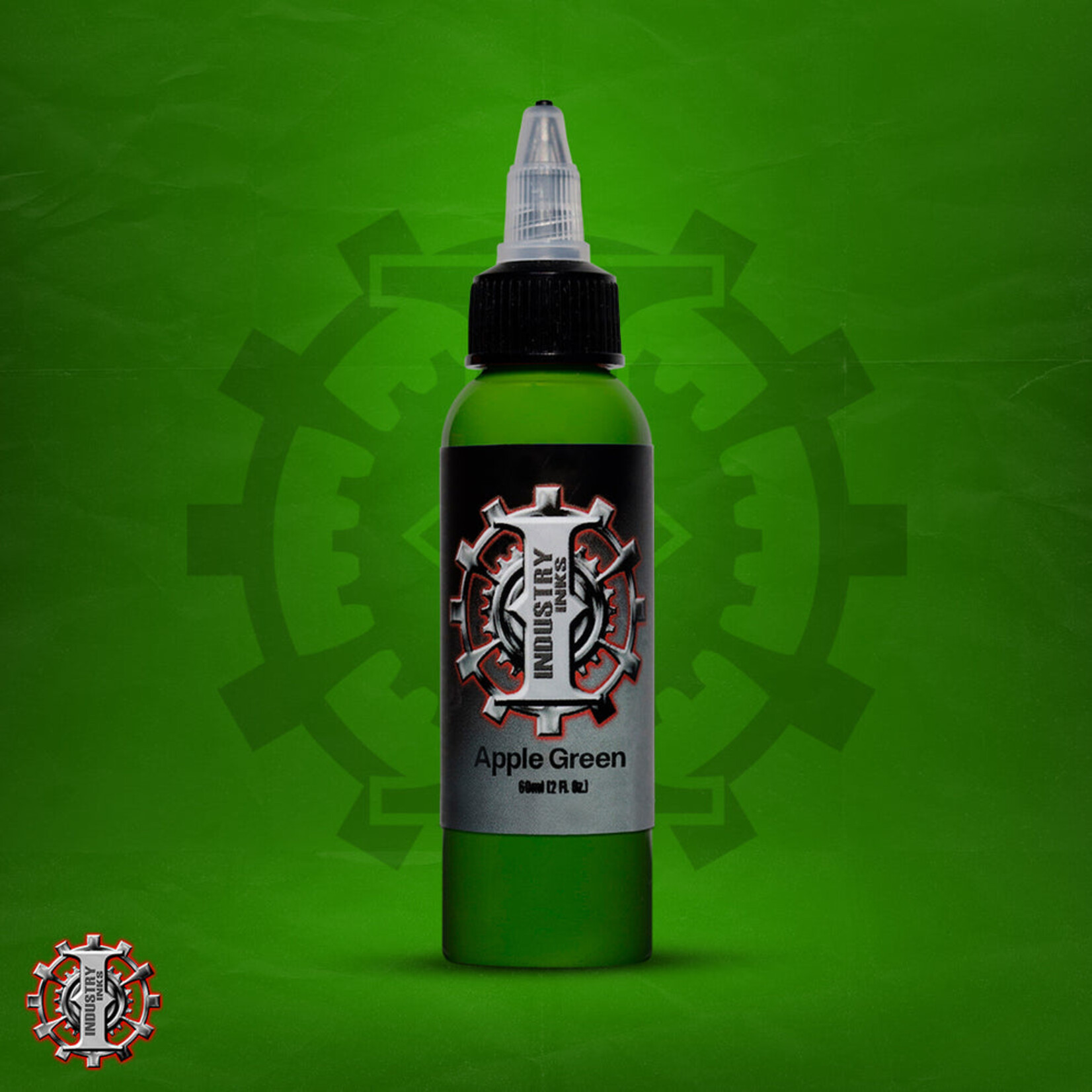 INDUSTRY INKS APPLE GREEN - 1OZ