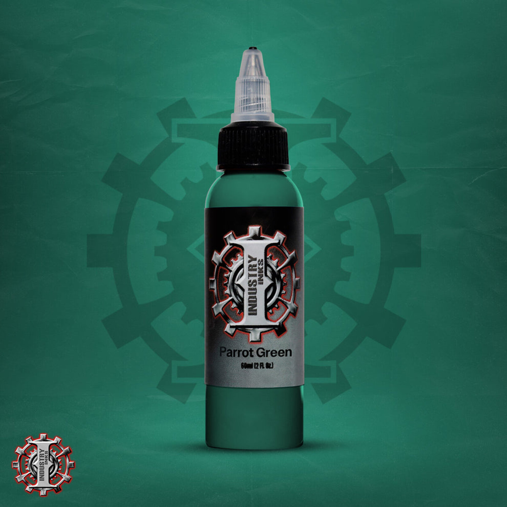 INDUSTRY INKS PARROT GREEN - 1OZ