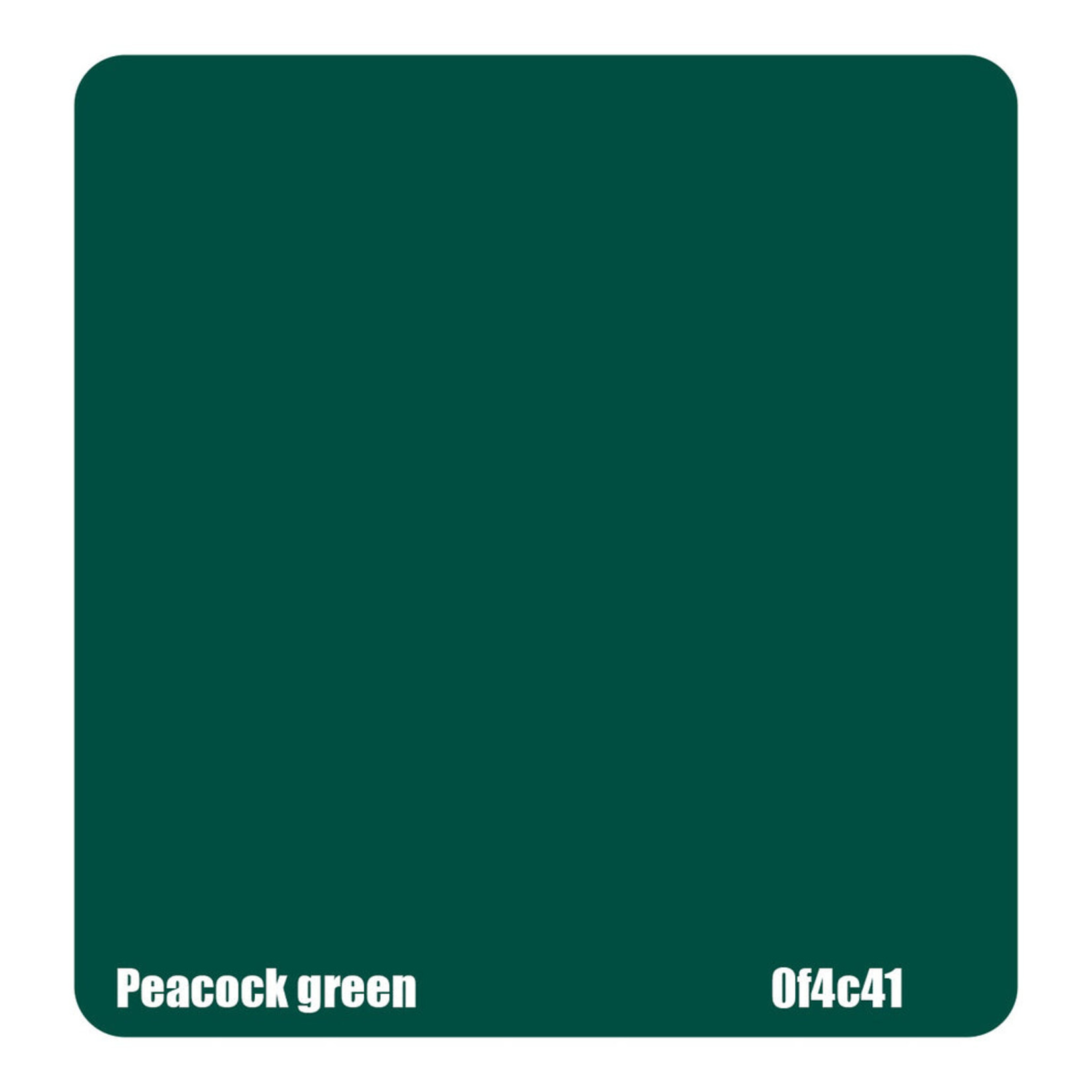 INDUSTRY INKS PEACOCK GREEN - 1OZ