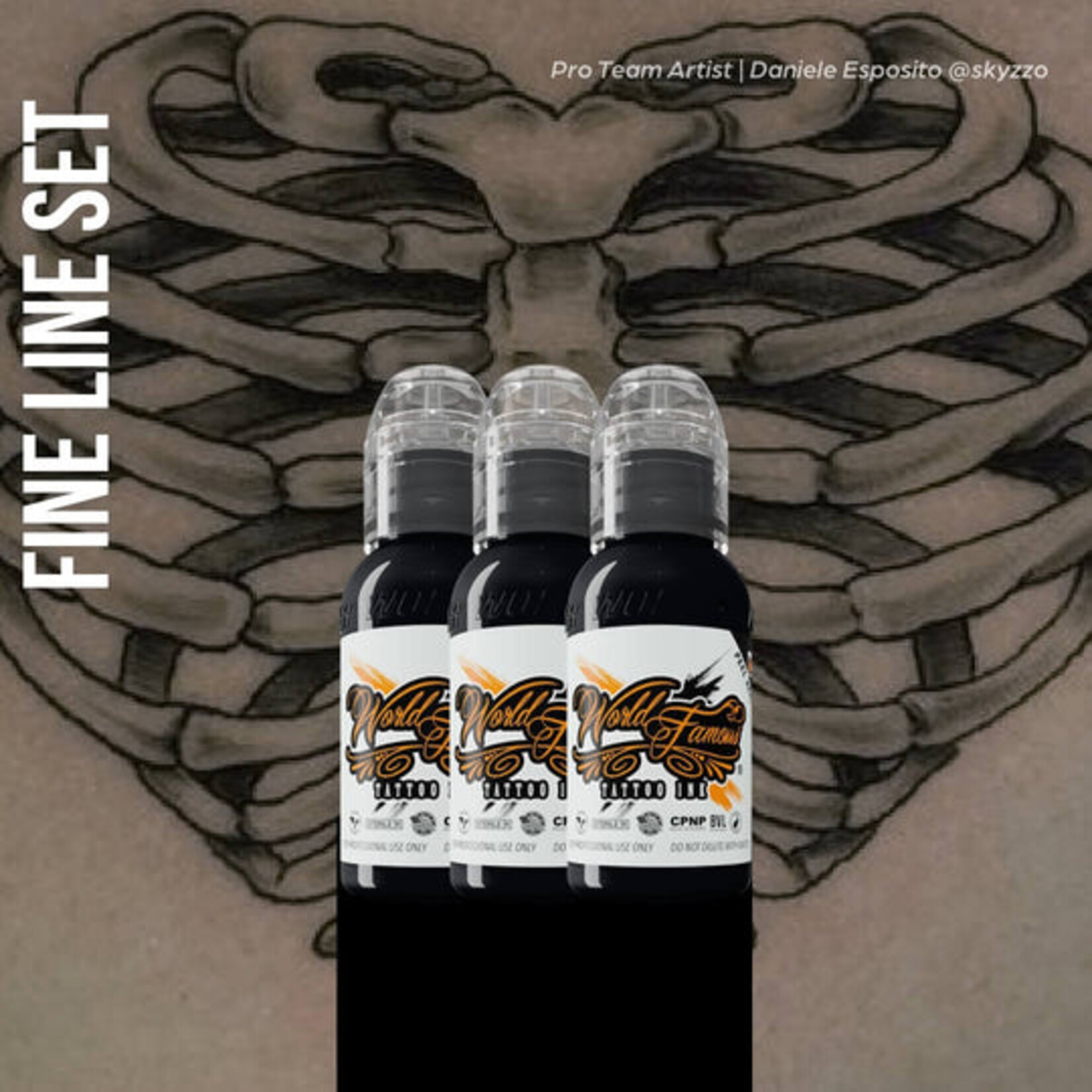 WORLD FAMOUS FINE LINE MINI SET  - 1OZ BOTTLES