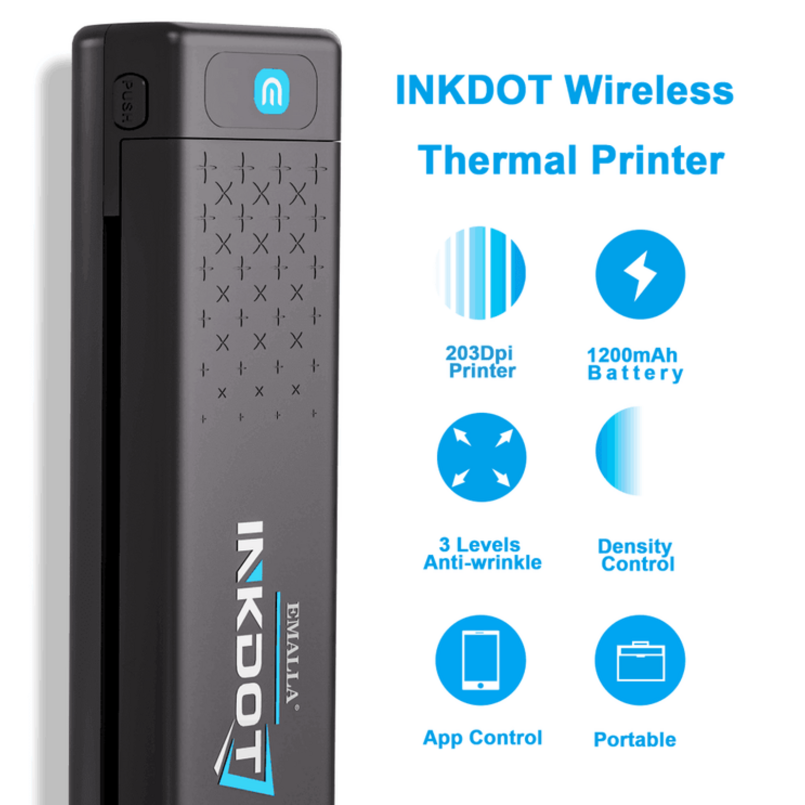 EMALLA INKDOT WIRELESS THERMAL PRINTER