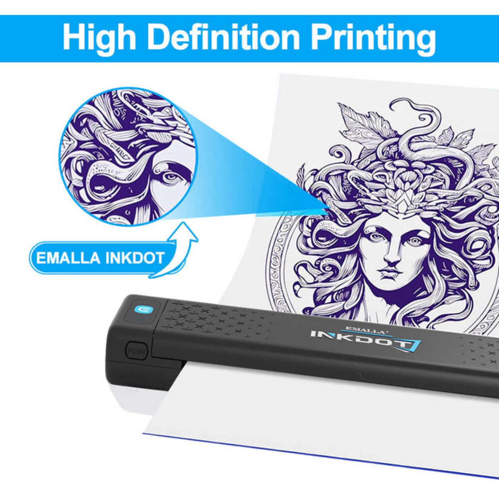 EMALLA INKDOT WIRELESS THERMAL PRINTER