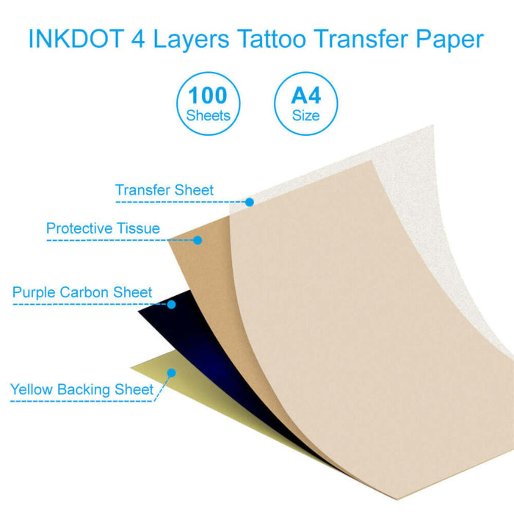 EMALLA INKDOT TRANSFER PAPER (100pcs)