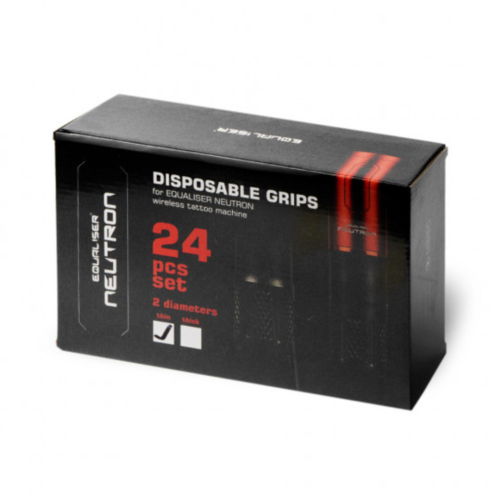 KWADRON DISPOSABLE GRIP FOR EQUALISER NEUTRON/HYBRID FI 32MM BOX OF 24 pcs