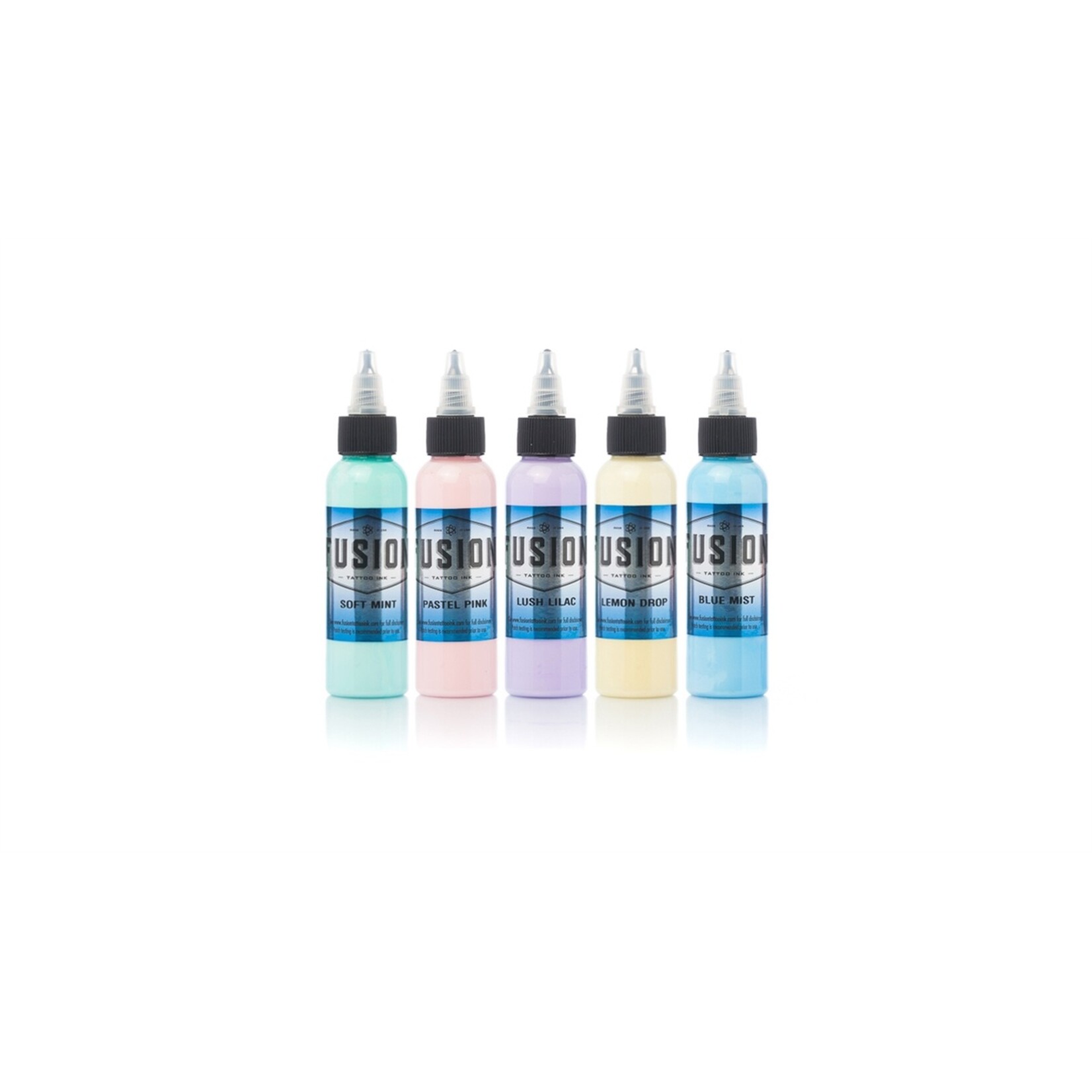 FUSION INK -  PASTEL 5 COLOUR SET 2oz