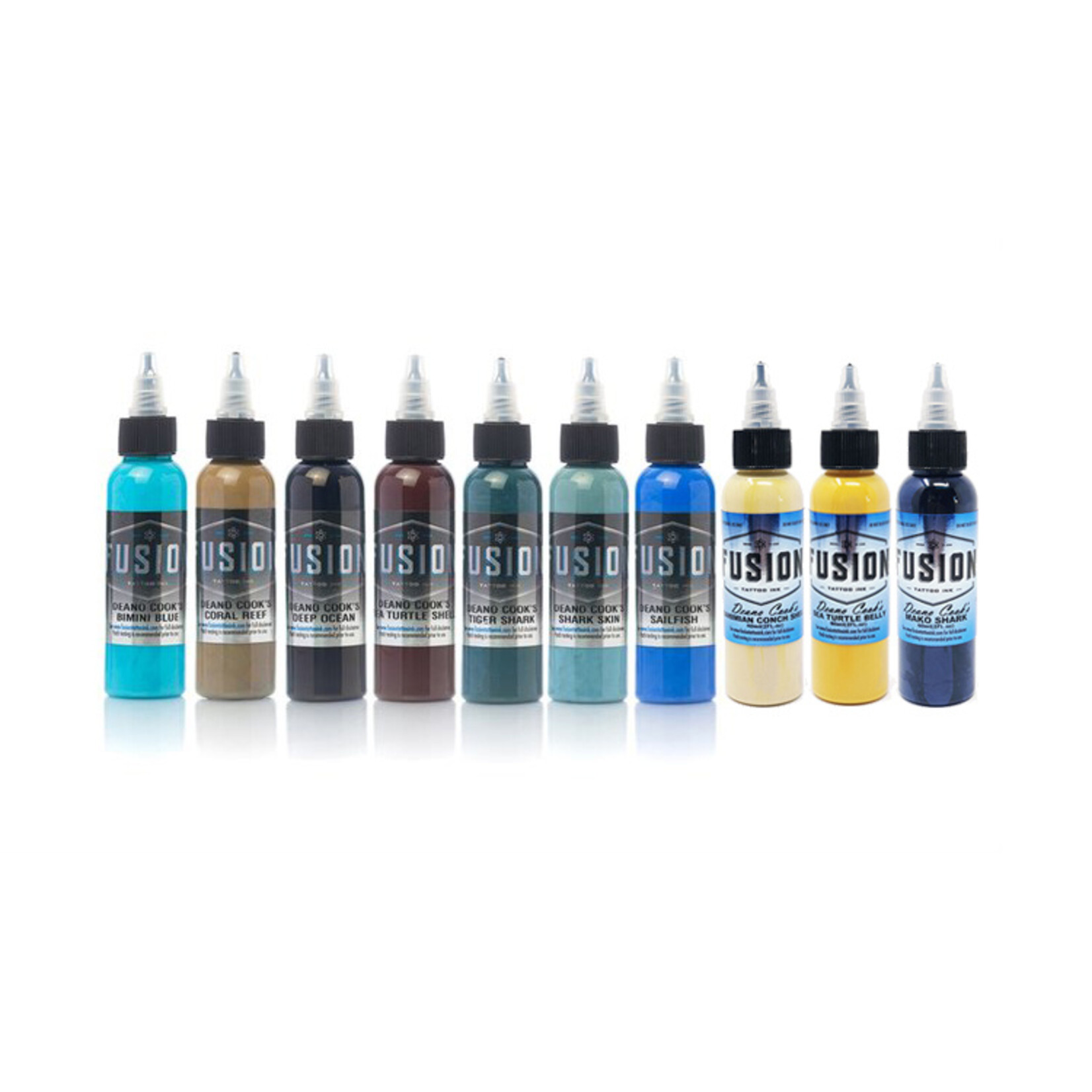 FUSION INK DEANO COOK SIGNATURE SET - 10 BOTTLES