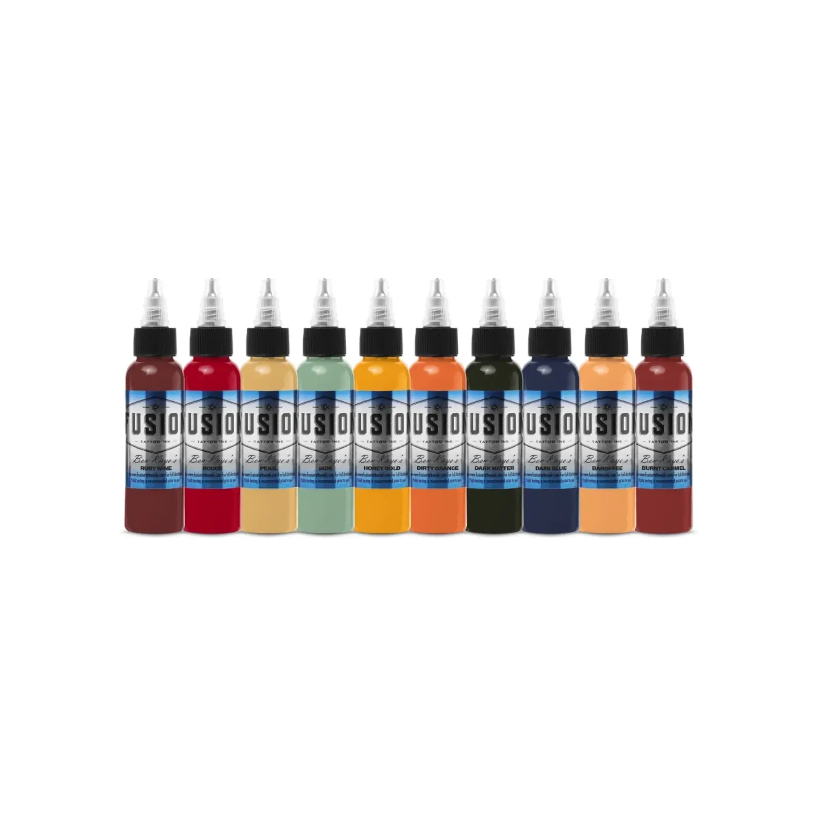 FUSION INK BEN KAYE SIGNATURE SET - 10 BOTTLES