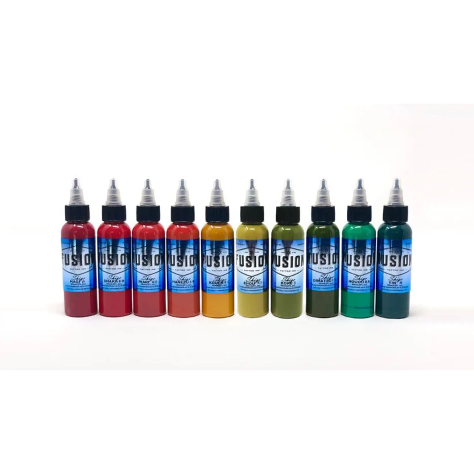 FUSION INK SHIGE SIGNATURE SET - 10 BOTTLES