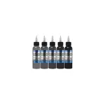 FUSION INK BOLO'S SMOOTH GRAY SIGNATURE  SET - 5 BOTTLES