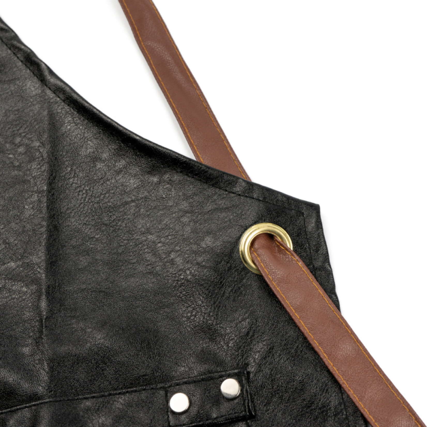 UNISTAR UNISTAR PROTECTIVE LEATHER APRON BLACK - 1 pc