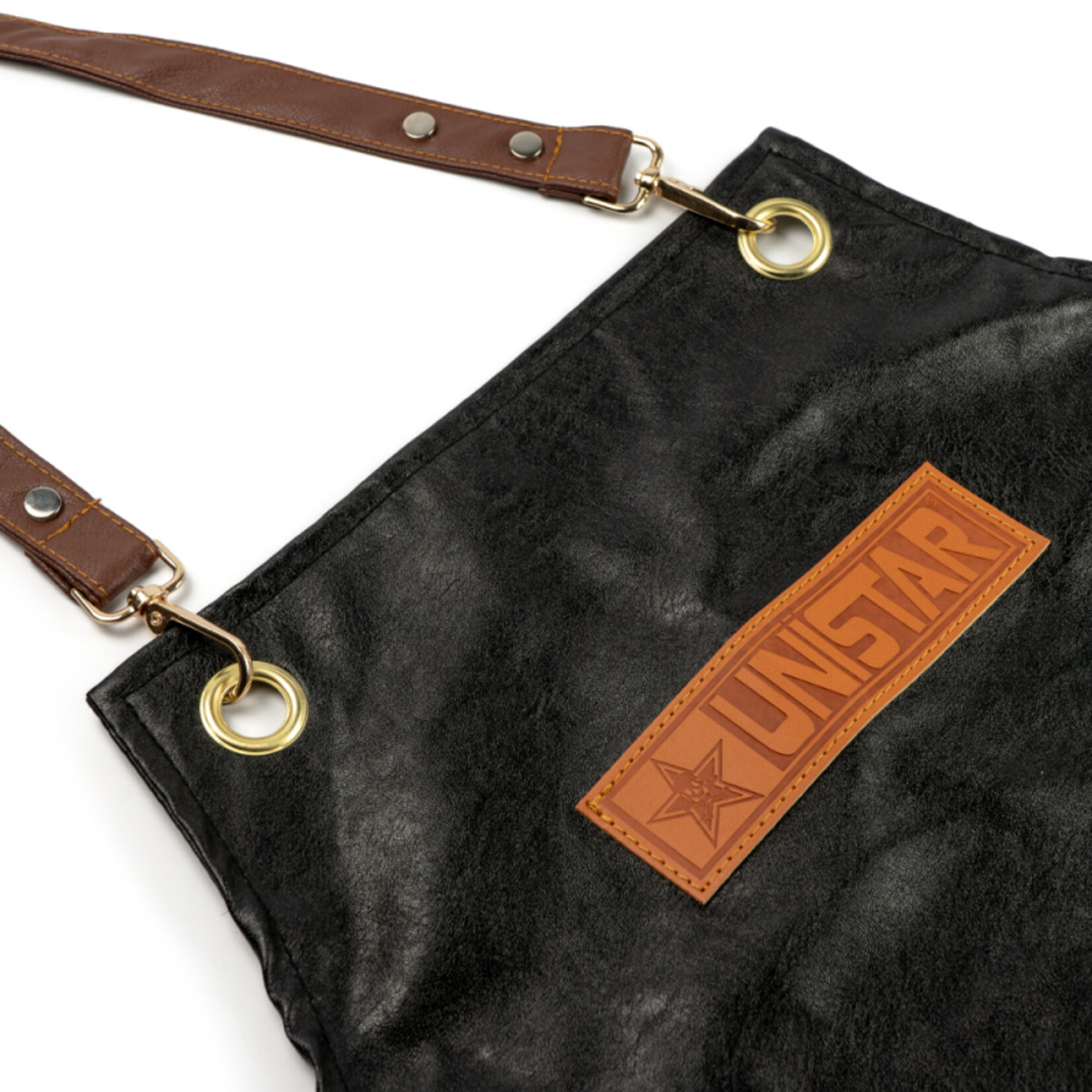 UNISTAR UNISTAR PROTECTIVE LEATHER APRON BLACK - 1 pc