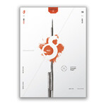 S8 SPIRIT RED THERMAL PAPER  - 8 1/2" x 11"