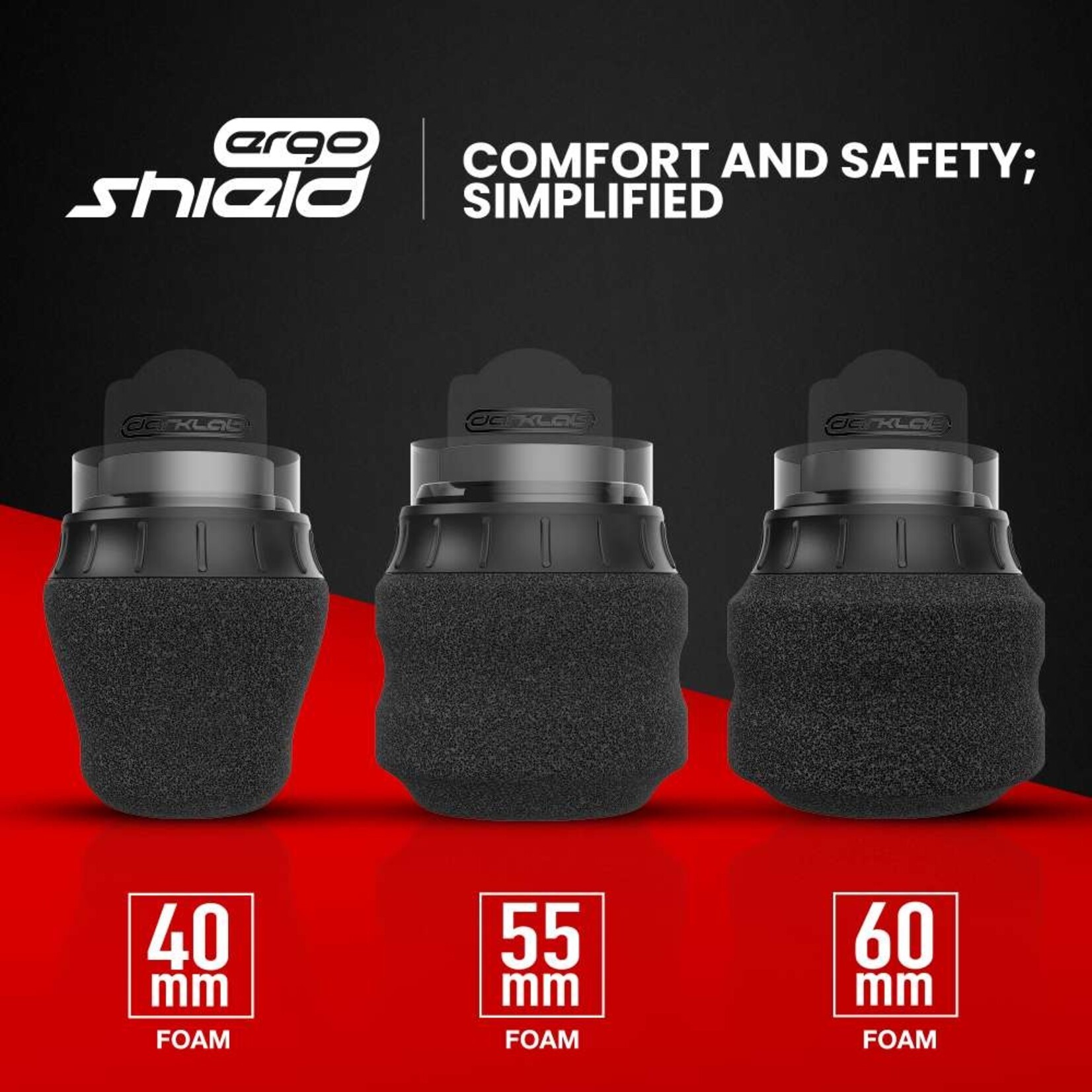 DARKLAB ERGO SHIELD GRIP — SAMPLE PACK OF 3
