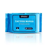 EMALLA TATTOO WIPES WITH GREEN SOAP OR ANTI-INFLAMMATORY