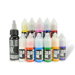 SOLID INK MINI TRAVEL SET - 12 NEW ANTI-LEAK BOTTLES (0.5oz)