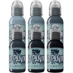 WORLD FAMOUS A.D. PANCHO PASTEL GREY SET